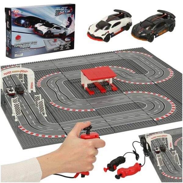 Police Car Racing Track 64cm skinstars.lt