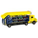 Yellow Truck with Racing Track
