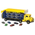 Yellow Truck with Racing Track