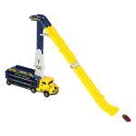 Yellow Truck with Racing Track