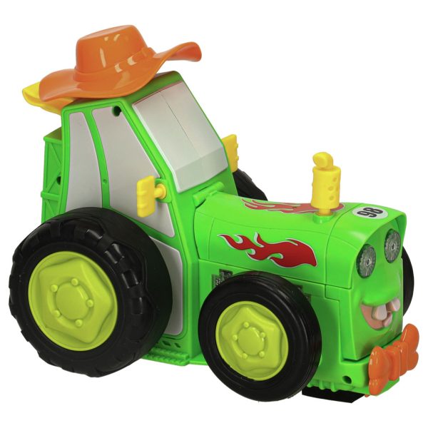 Green Jumping Tractor