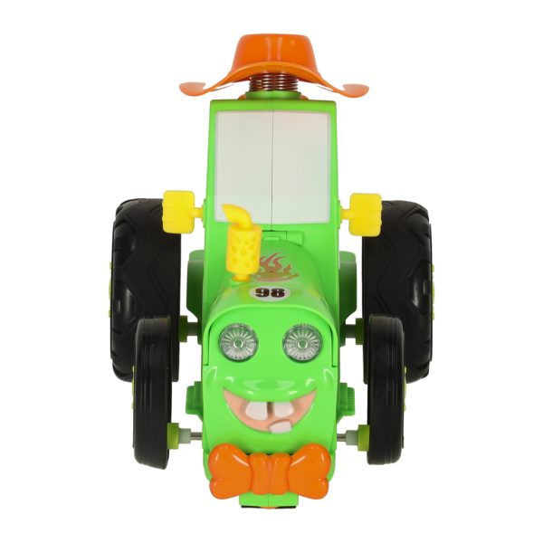 Green Jumping Tractor
