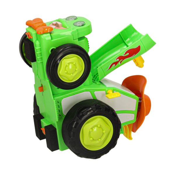 Green Jumping Tractor
