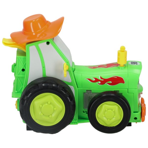 Green Jumping Tractor