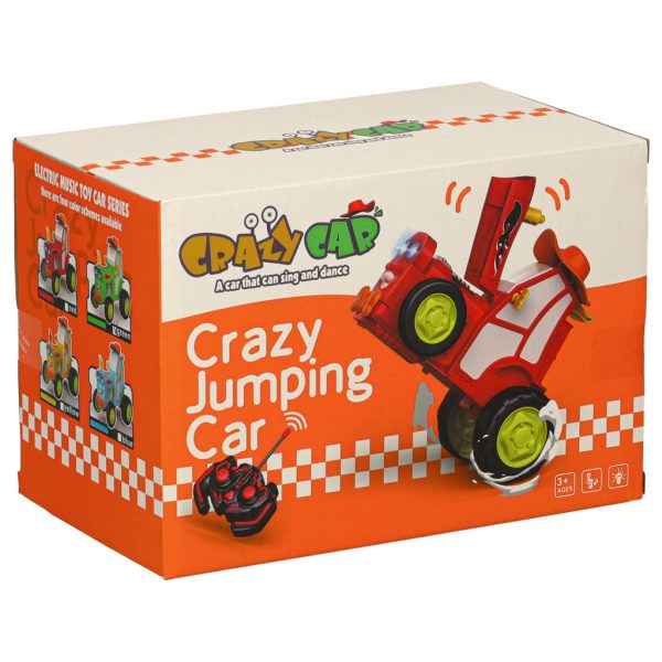 Green Jumping Tractor
