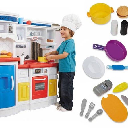 Little Tikes Gourmet Prep n Serve Kitchen-Primary