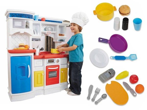Little Tikes Gourmet Prep n Serve Kitchen-Primary