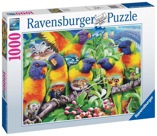 Ravensburger puzzle Land of the Lorikeet 1000p 16815