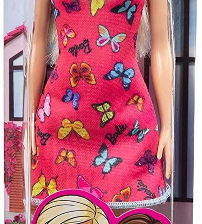 Barbie HBV05 doll pink dress