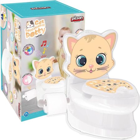 Interactive Childrens Toilet Pilsan Cat 07563