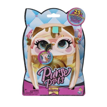 Interaktyvi mini rankinė Spin Master Purse Pets Catpuchino 6064689