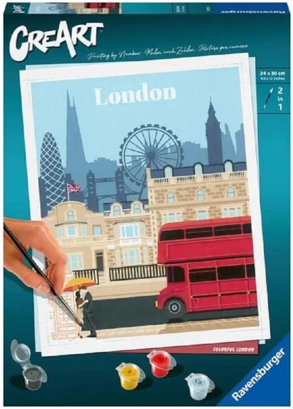 CreArt Paint by Numbers London 23525