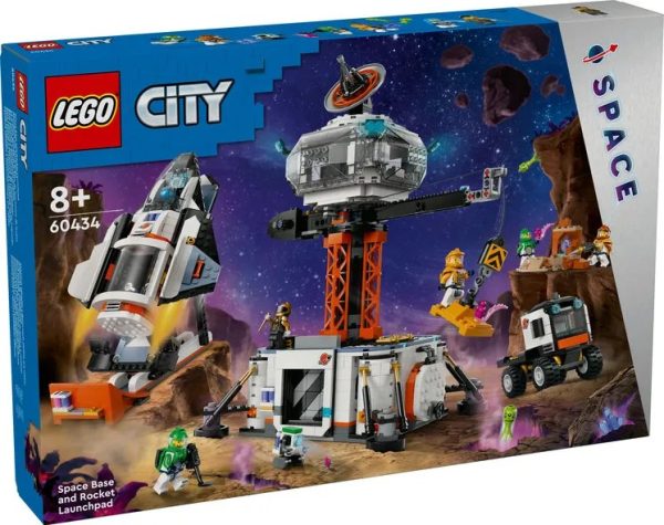 LEGO 60434 Space Base and Rocket Launchpad