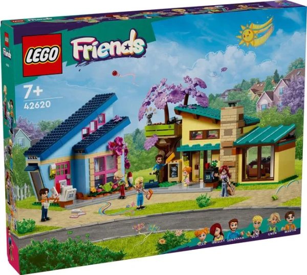 LEGO 42620 Olly and Paisleys Family Houses