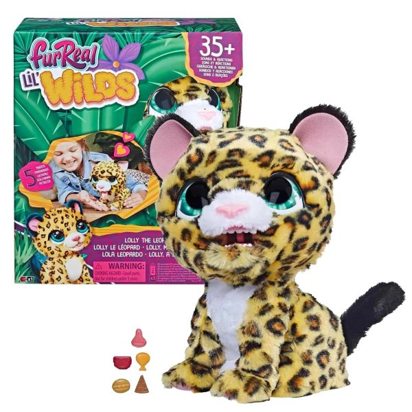 Interaktyvus žaislas FurReal Lil Wilds Lolly The Leopard Plush F4394
