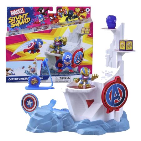 Marvel Stunt Squad Capt America and Thanos F7059