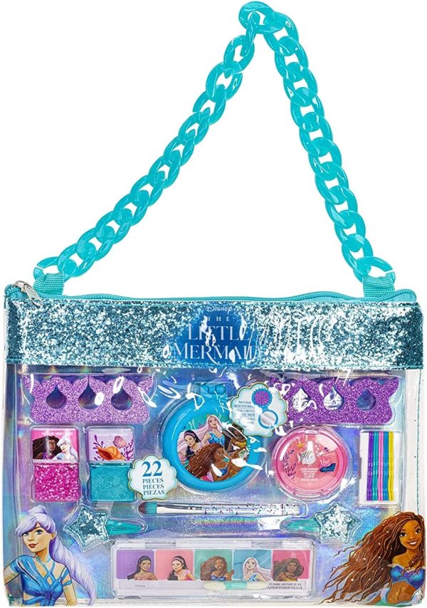 Townley Disney Little Mermaid Chain Bag Cosmetic Set DP5113GA