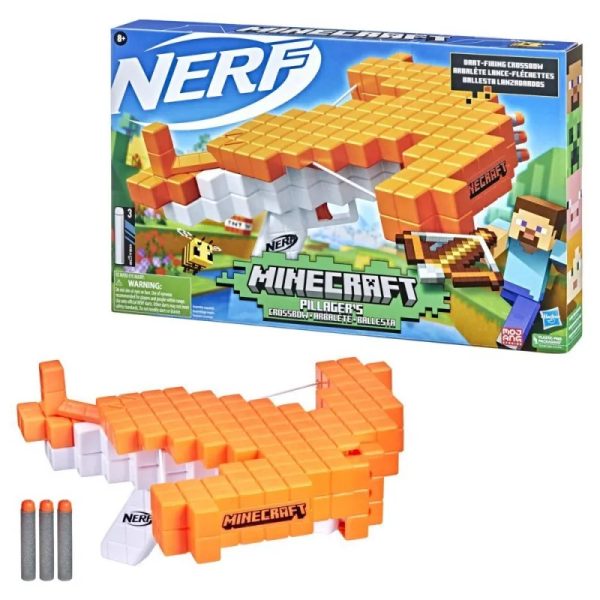 Nerf Minecraft Crossbow F4415