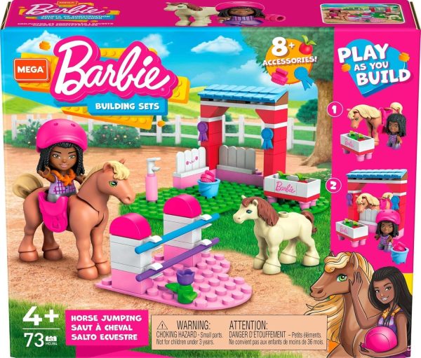 MEGA Barbie Pets Horse Toy Building Set HDJ84