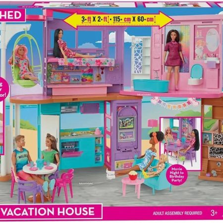 Barbie Malibu Holiday House HCD50