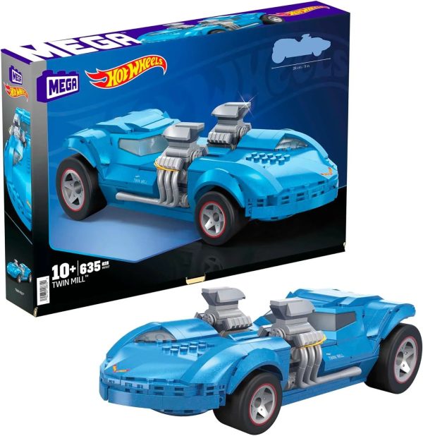 Mega Hot Wheels Race Car Twin Mill HKV07