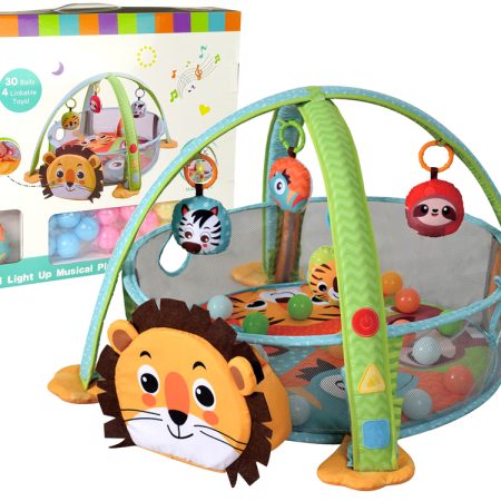 Educational Mat Lion Playpen Balls for Baby