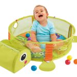 Educational Mat with Turtle Playpen Balls for Baby