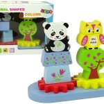 Wooden Animals Sorter Owl Panda Gears