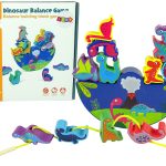 Wooden Dinosaur Balance Game Dinosaur Arcade Game