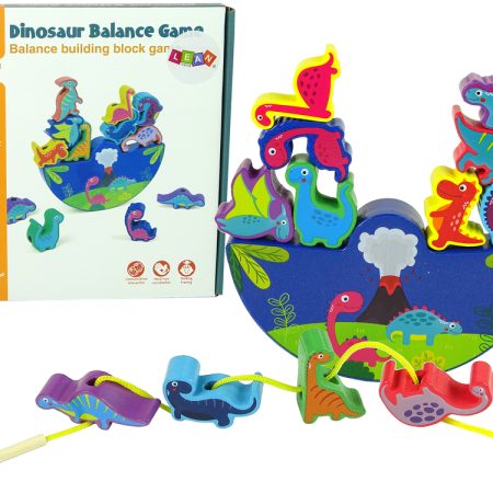 Wooden Dinosaur Balance Game Dinosaur Arcade Game