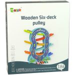 Wooden Slide 6 Levels Cars Numbers