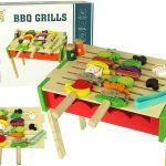 Wooden Grill Accessories Barbecue Skewers Grilling Baking
