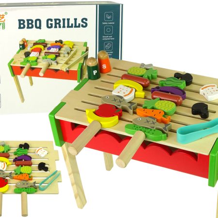 Wooden Grill Accessories Barbecue Skewers Grilling Baking