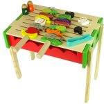 Wooden Grill Accessories Barbecue Skewers Grilling Baking
