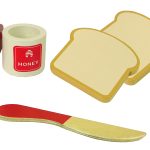 Wooden Toaster Accessories Breakfast Kitchen Kids