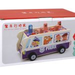 Wooden Arcade Game Dodgeball Police Bus