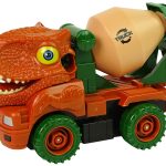 Concrete Truck Dinosaur Unwrecker Orange Accessories