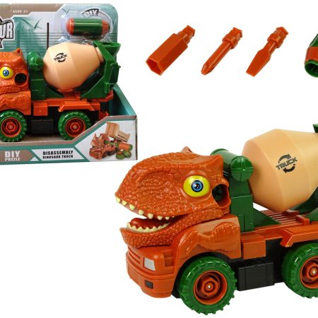 Concrete Truck Dinosaur Unwrecker Orange Accessories