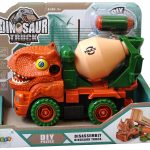Concrete Truck Dinosaur Unwrecker Orange Accessories
