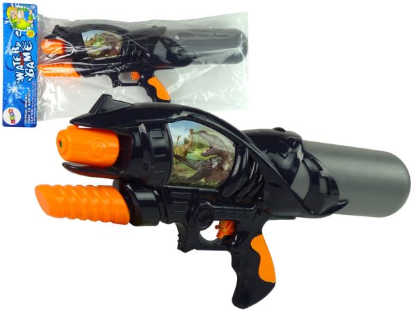 Water Gun Garden Gun Black and Grey Dinosaurs 1100ml
