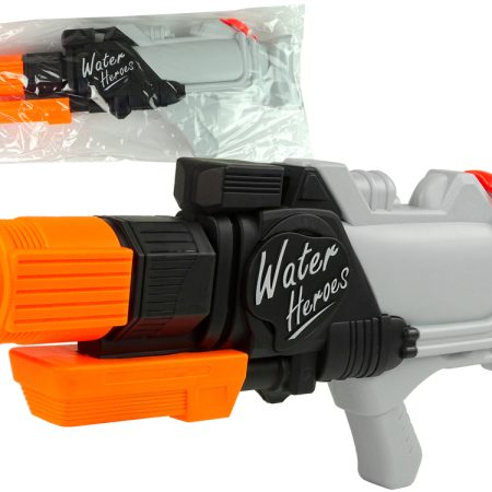 Large Water Gun Water Heroes 1850ml Grey-Black