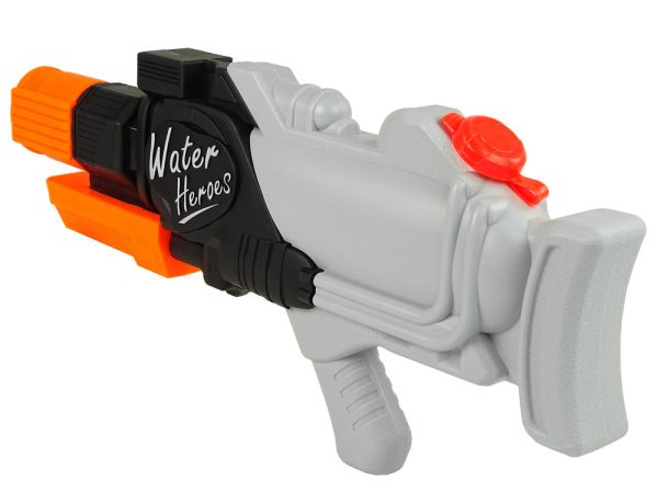 Large Water Gun Water Heroes 1850ml Grey-Black