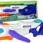 Water Gun 1000ml White-Blue Extendable Arm