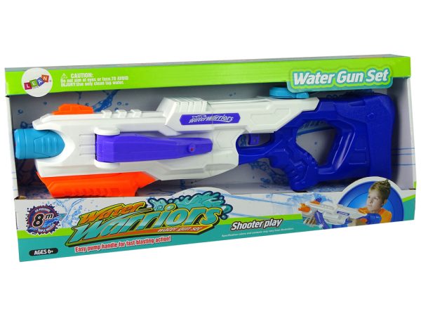 Water Gun 1000ml White-Blue Extendable Arm