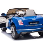 Battery Car Bentley Mulsanne Blue Painted