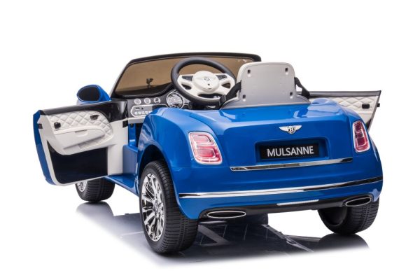 Battery Car Bentley Mulsanne Blue Painted