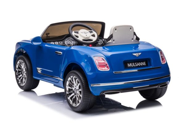 Battery Car Bentley Mulsanne Blue Painted