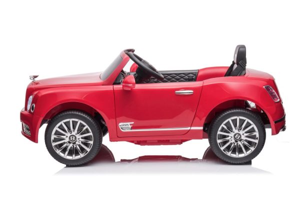Battery Car Bentley Mulsanne Red Painted