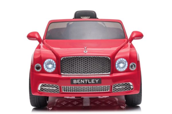 Battery Car Bentley Mulsanne Red Painted