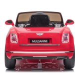 Battery Car Bentley Mulsanne Red Painted
